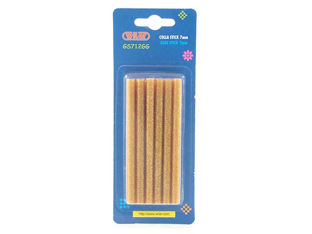 COLLA PER PISTOLA GLITTER ORO 12pz GS71 COLLA PER PISTOLA GLITTER ORO 12pz GS71