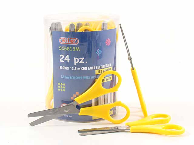 FORBICI PER MANCINI 13.5cm 24pz SC6813M FORBICI PER MANCINI 13.5cm 24pz SC6813M
