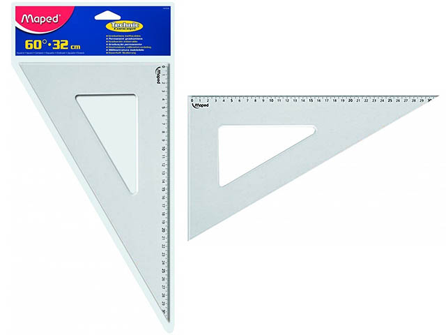 MAPED SQUADRA 60 GRADI 32cm 147526 MAPED SQUADRA 60 GRADI 32cm 147526