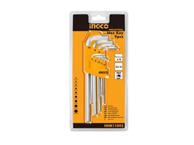 CHIAVI ESAGONALI 9pz HHK11092 CHIAVI ESAGONALI 9pz HHK11092