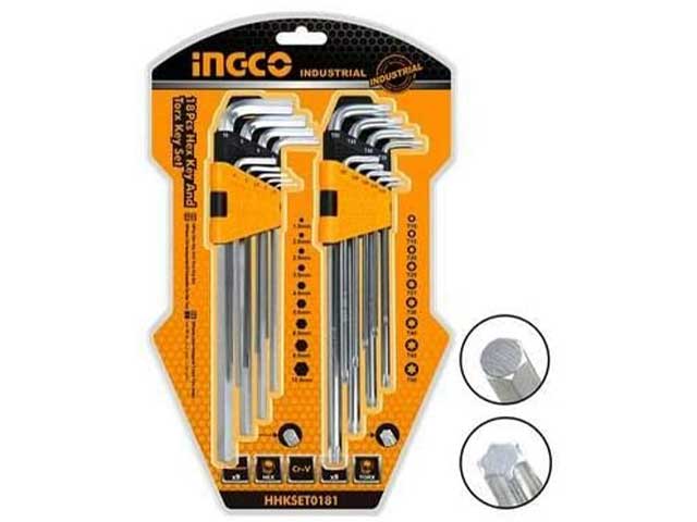 CHIAVI ESAG 9pz+ 9TORX LUNGHEHHKSET0181 CHIAVI ESAG 9pz+ 9TORX LUNGHEHHKSET0181