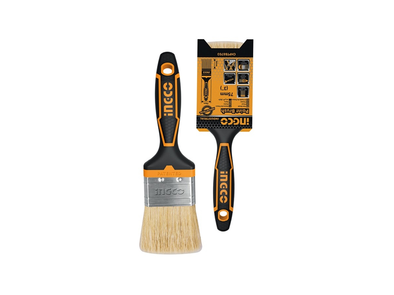 PENNELLO 75MM SETOLA BIONDA CHPTB8703