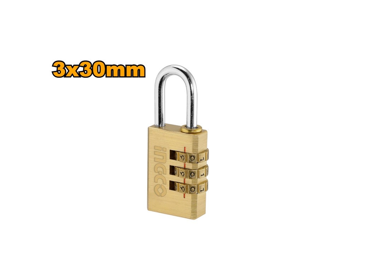 LUCCHETTO ARCO COMBINAZI. 30MM DBCK0303