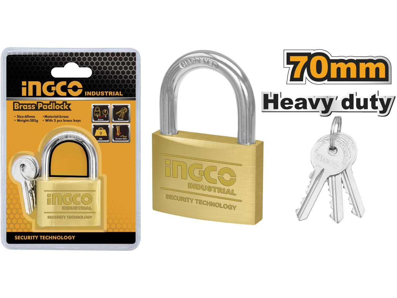 LUCCHETTO ARCO DA 70MM DBPL0702