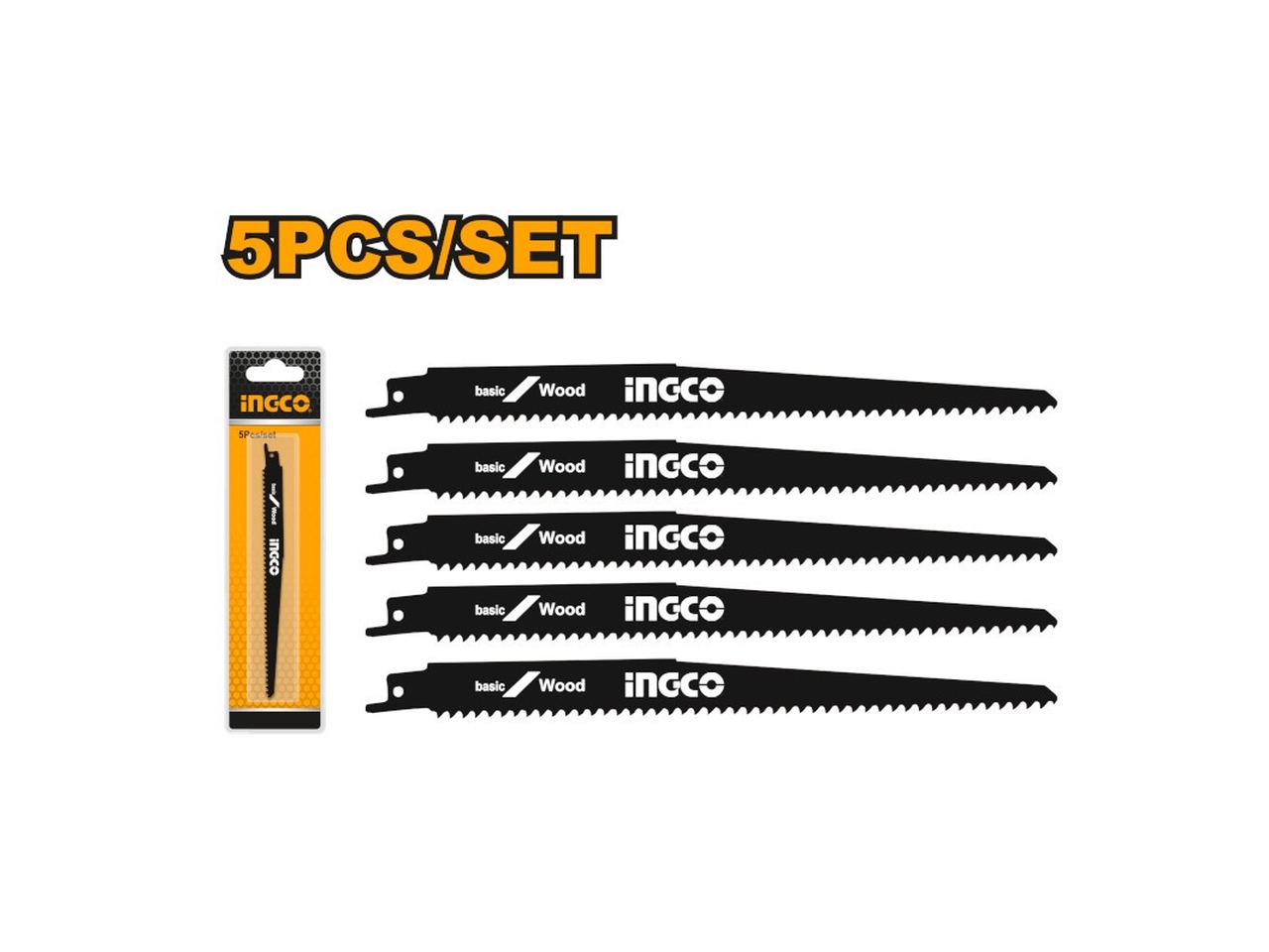 LAME RICA. LEGNO SEGHETTO 5PZ RSB1111DF