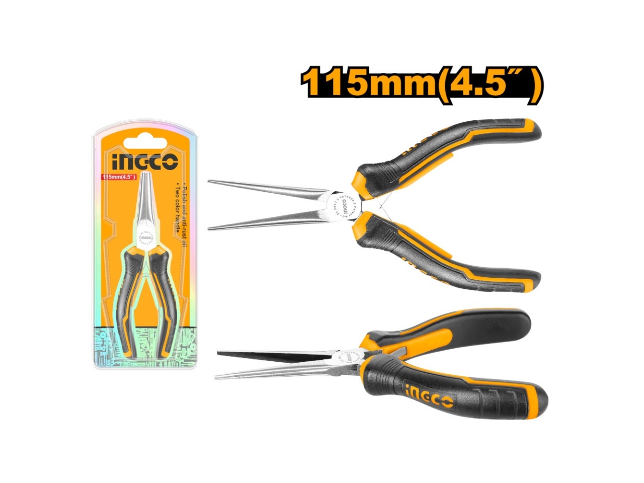 MINI PINZA BECCO AGO 115MM HMNNP08115