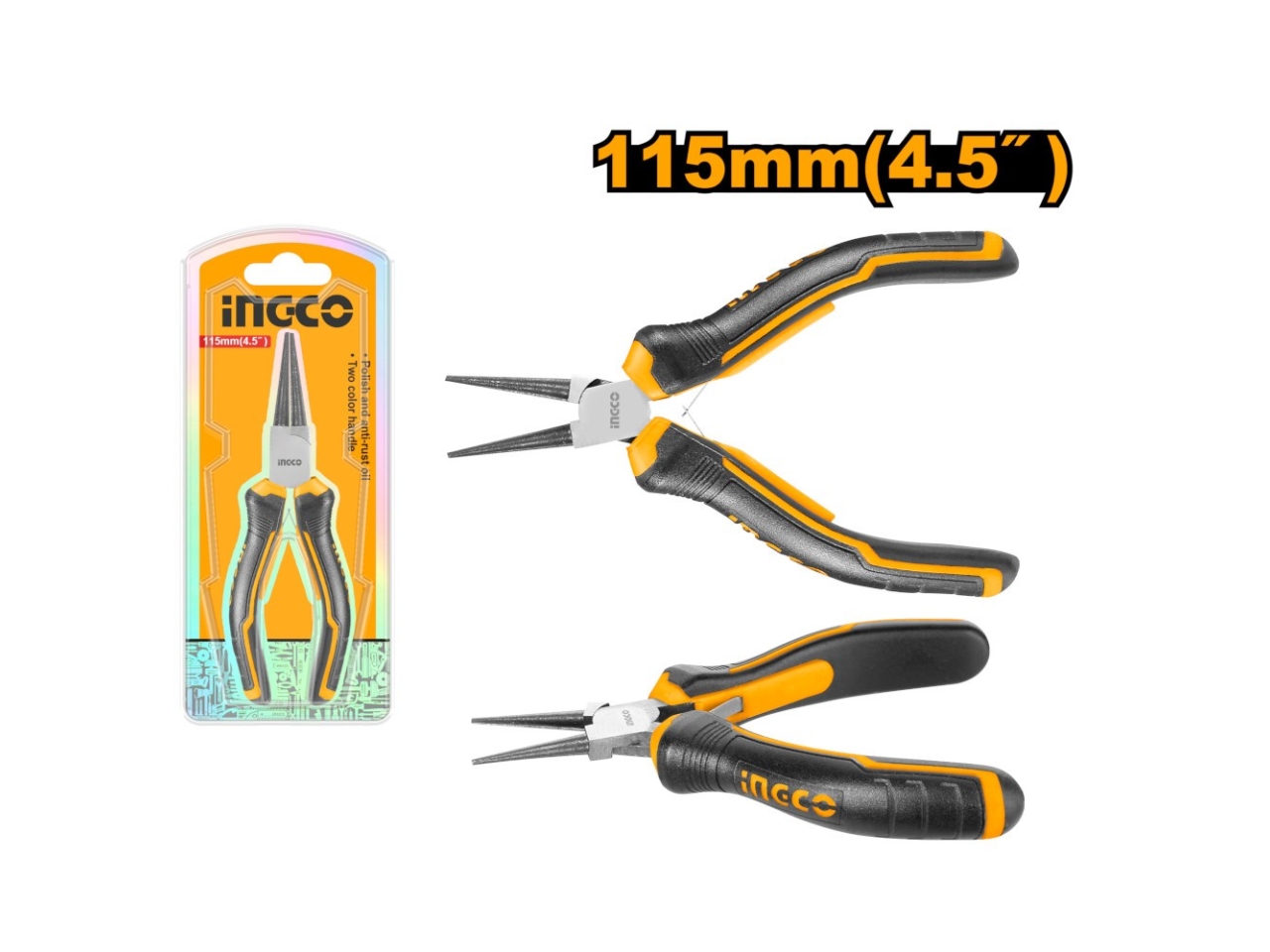 MINI PINZA BECCO TONDO 115MM HMNP08115