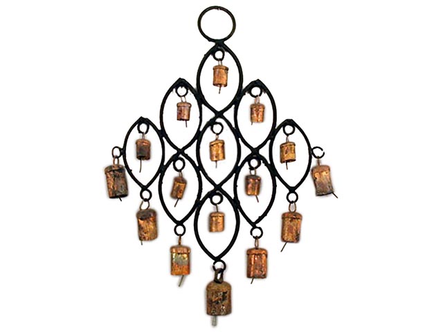 CAMPANELLE METALLO 23x31cm 16pz 005500020