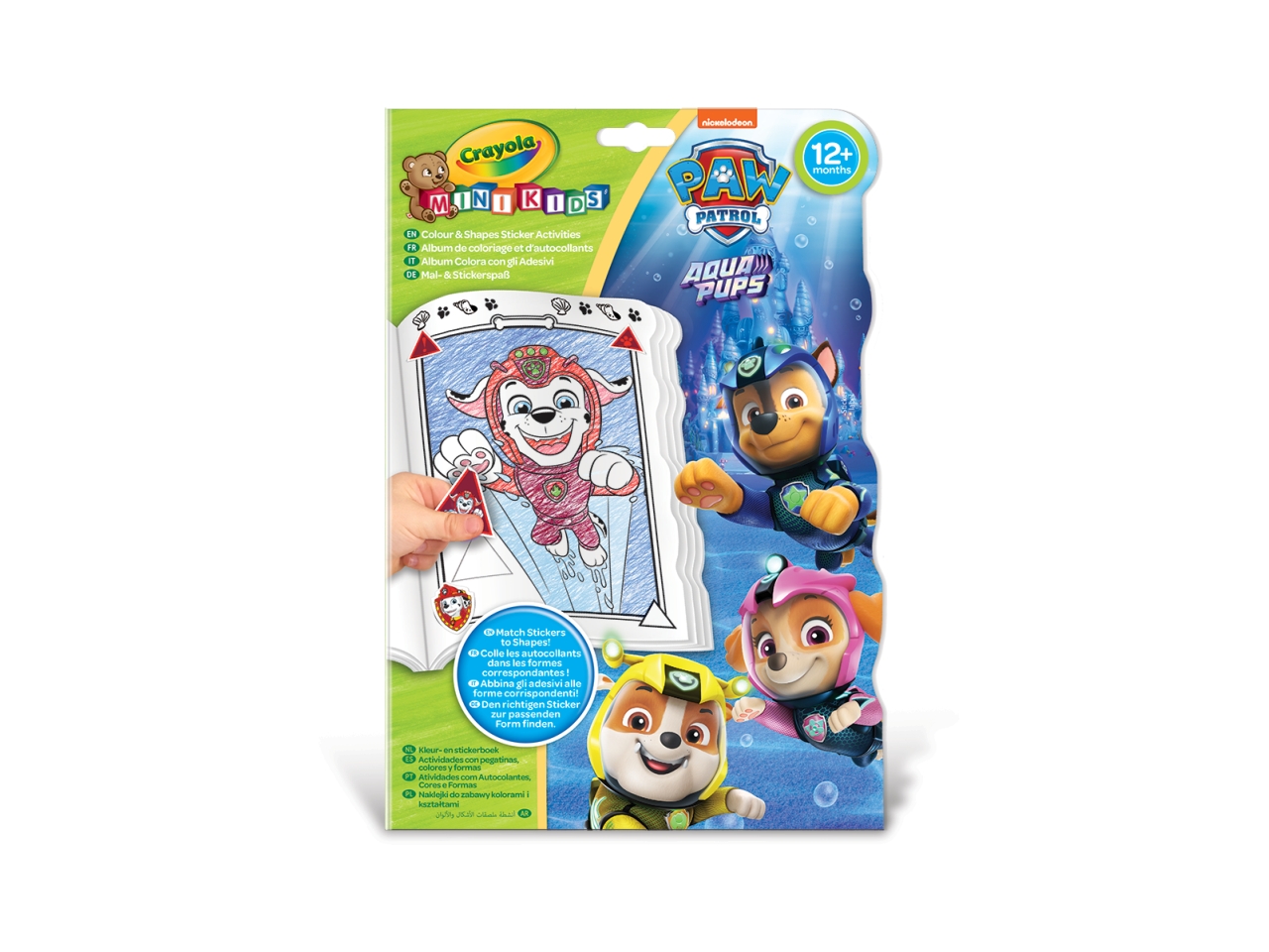 ALBUM COLORSHAPES PAW PATROL 81-1373