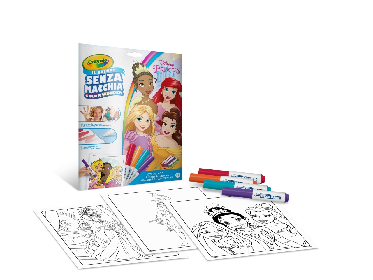COLORING SET DISNEY PRINCIPESSE 75-2822