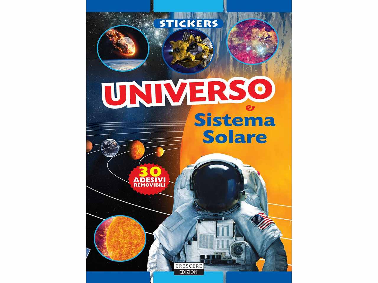 LIBRO ADESIVI-UNIVERSO E SISTEMA SOLARE