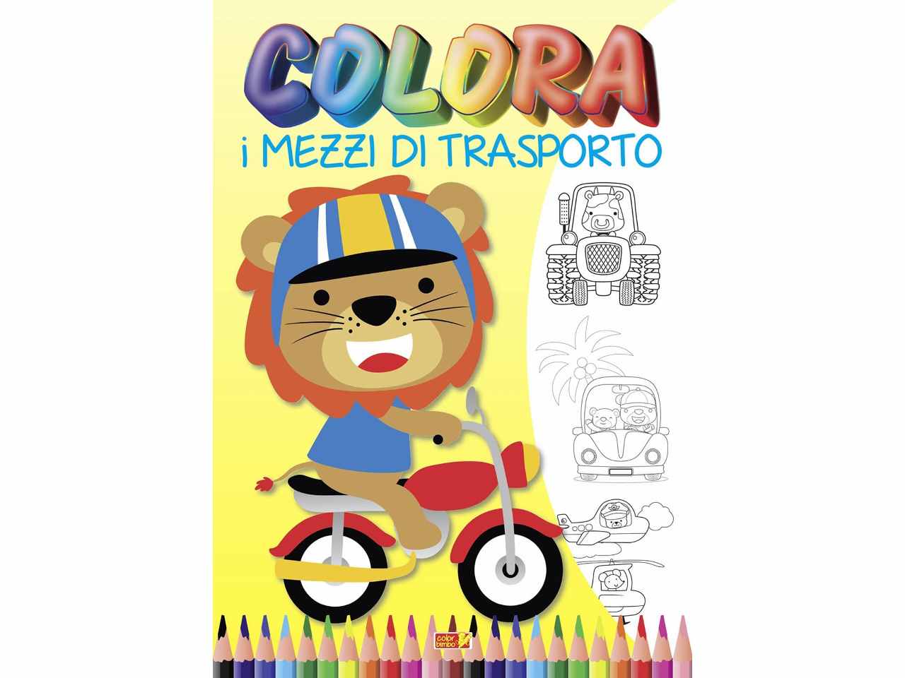LIBRO COLORO I MEZZI DI TRASPORTO