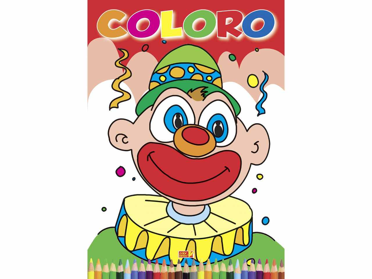 LIBRO COLORO! PAGLIACCIO