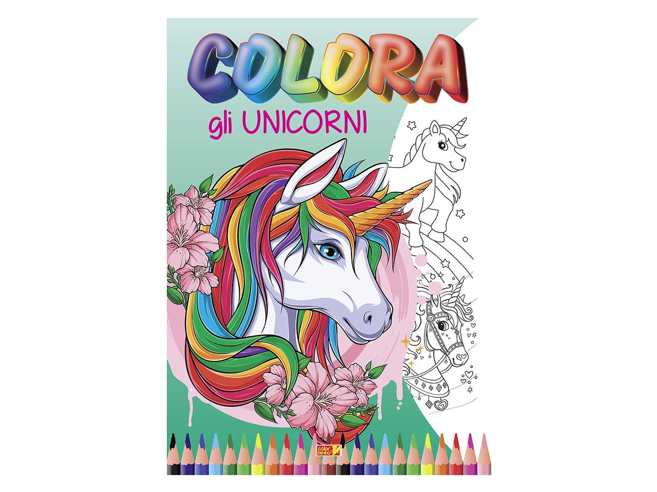 LIBRO COLORA GLI UNICORNI LIBRO COLORA GLI UNICORNI
