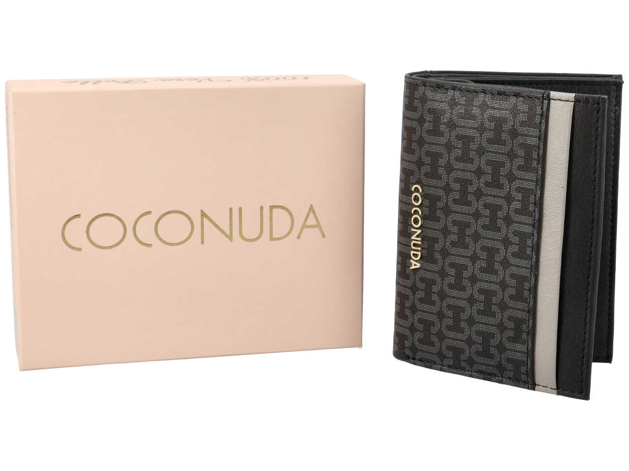 PORTAFOGLI DONNA COCONU. NERO PDK404-74 PORTAFOGLI DONNA COCONU. NERO PDK404-74