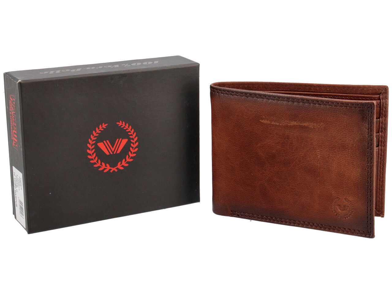 WAMPUM PORTAFOGLIO TABACCO PDK439-10 WAMPUM PORTAFOGLIO TABACCO PDK439-10