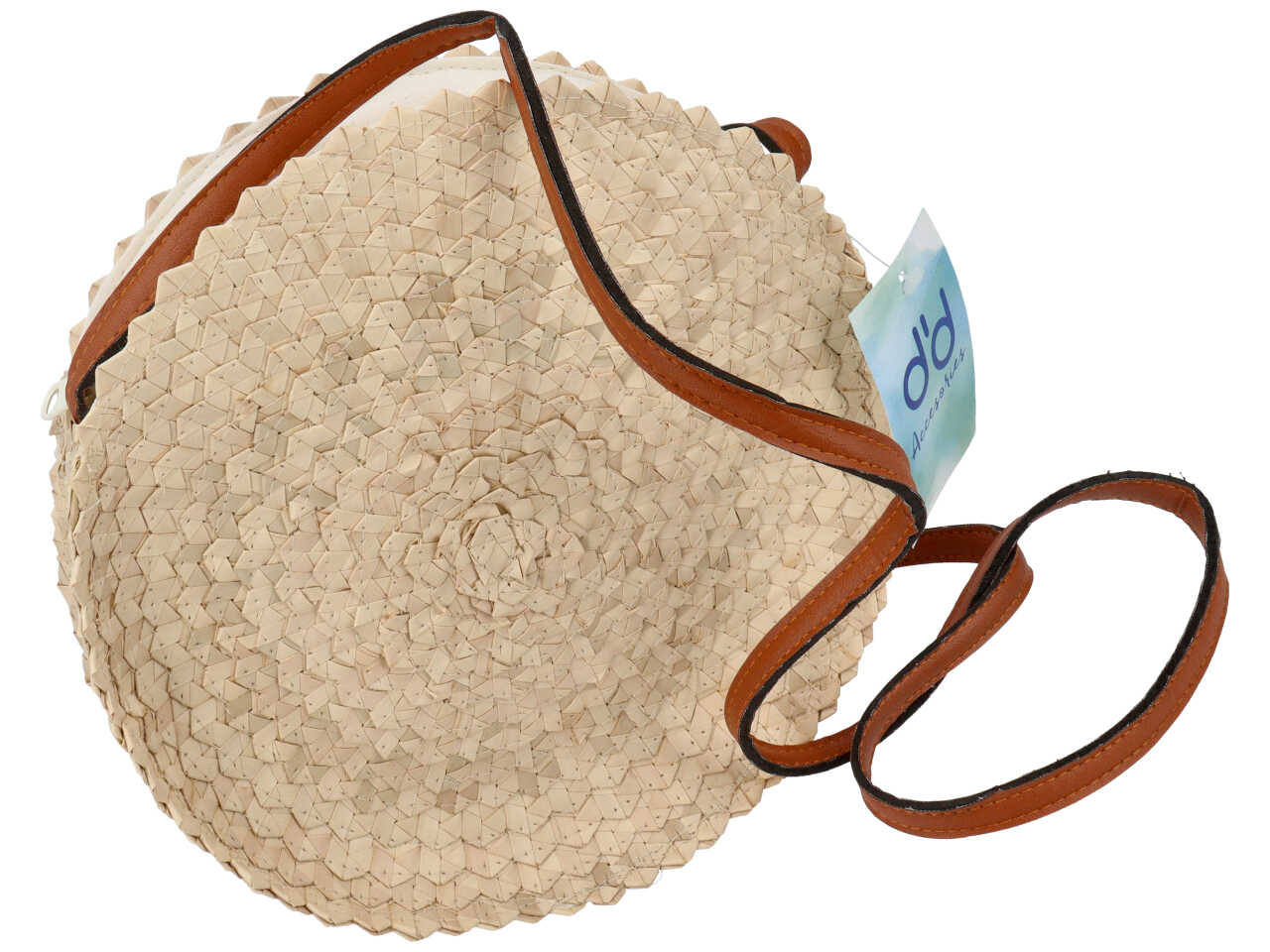 BORSA ROTONDA 25CM COLORE NAT 061234-03
