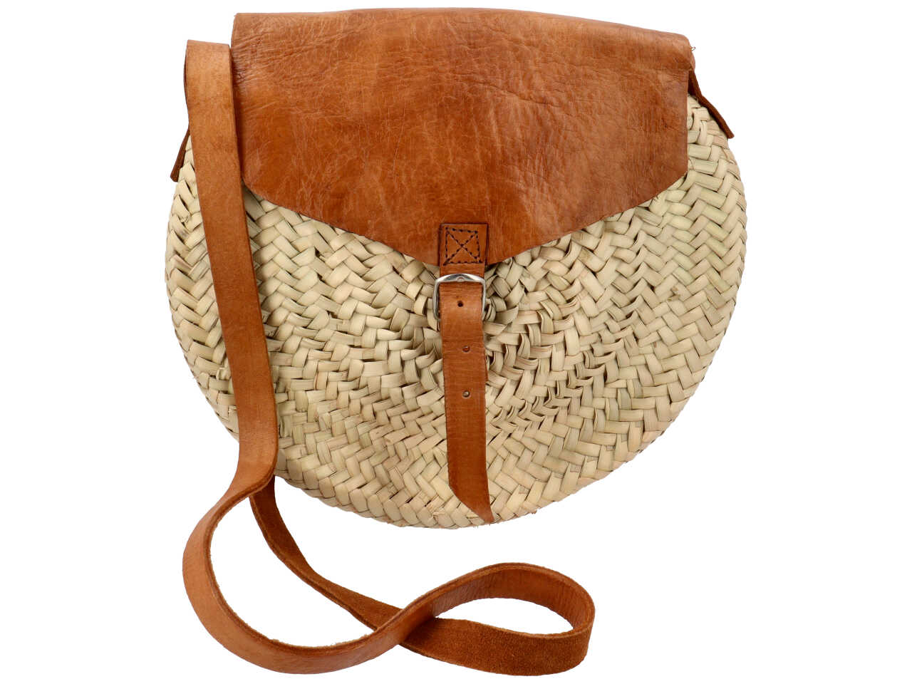 BORSA PALMA ROTONDA CON PATTA IN 280158