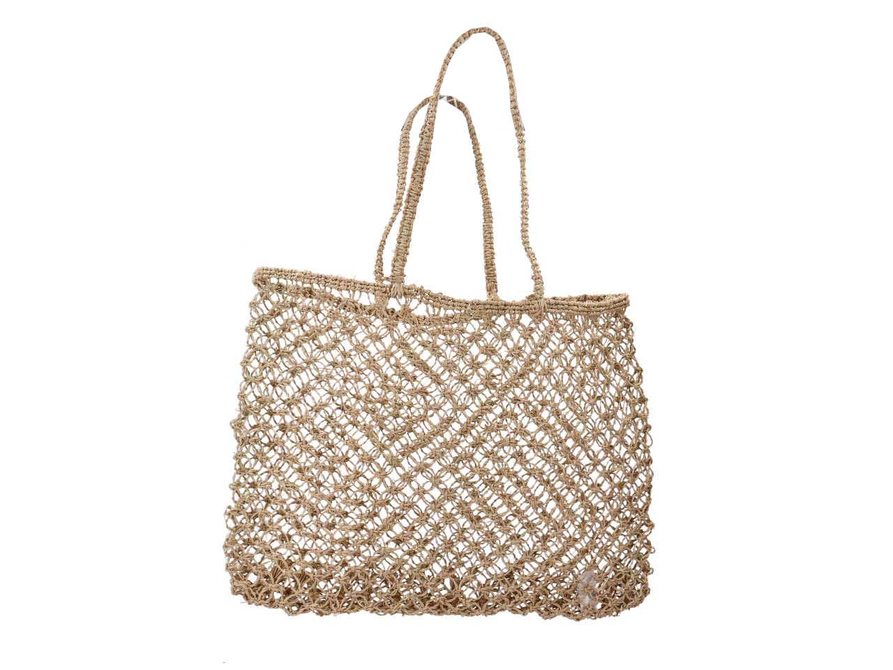BORSA MACRAME SEAGRASS 42X48 063066-42 BORSA MACRAME SEAGRASS 42X48 063066-42