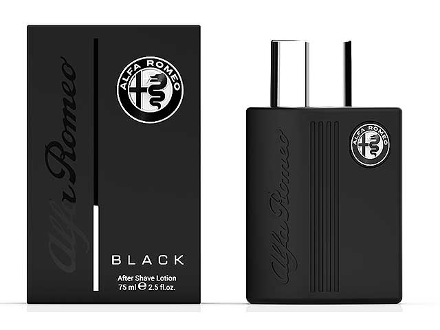 ALFA ROMEO BLACK AFTER SHAVE LOTION SPRAY 75ml 256