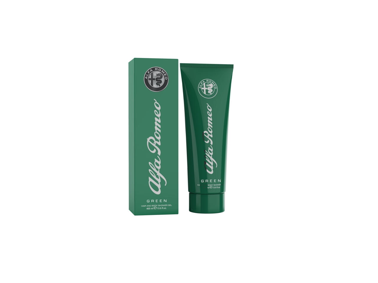 ALFA ROMEO GREEN BODY WASH 400ML 913