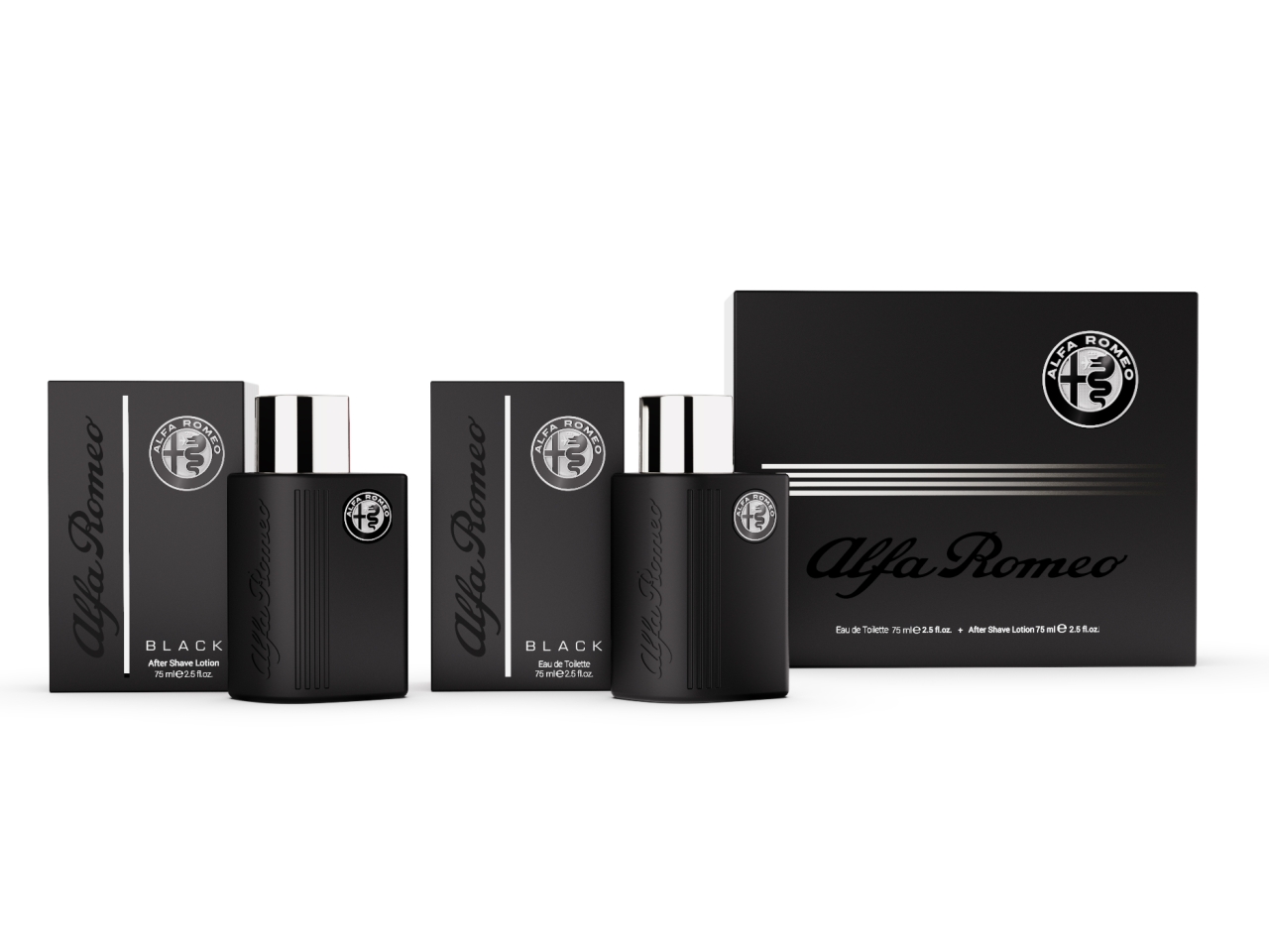 ALFA ROMEO BLACK GIFT SET 258