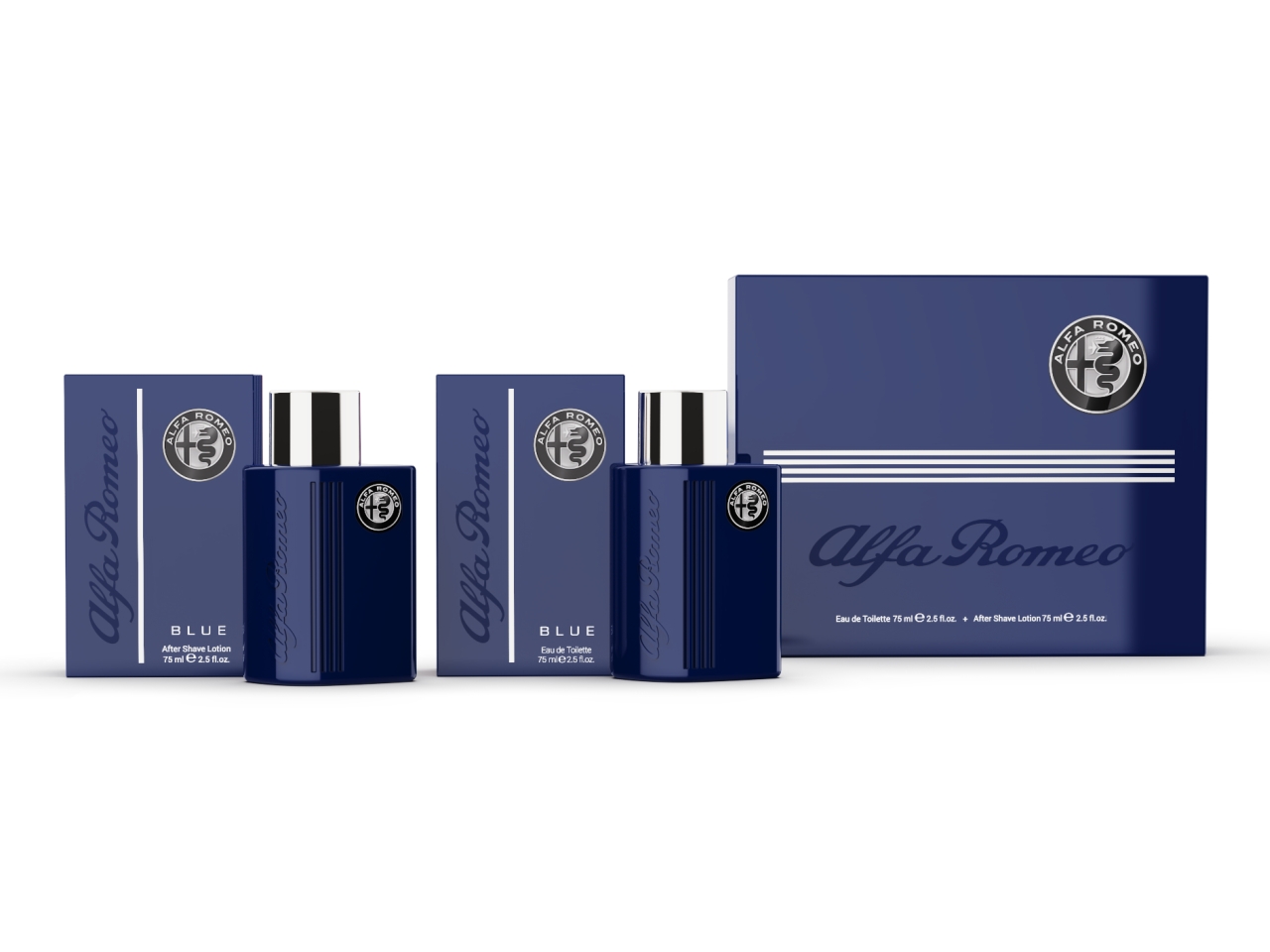 ALFA ROMEO BLUE GIFT SET 250
