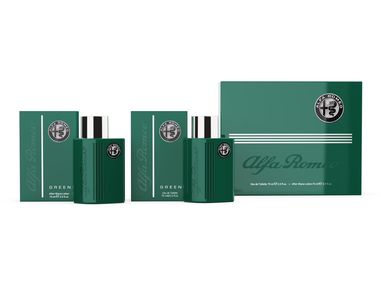 ALFA ROMEO GREEN GIFT SET 907