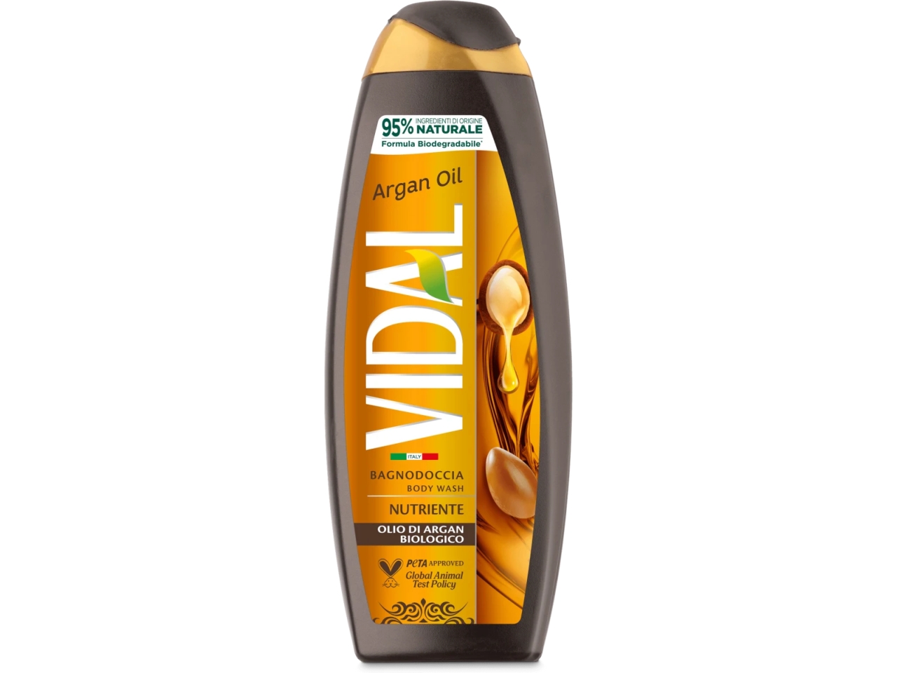 VIDAL BAGNOSCHIUMA 500ML ARGAN$
