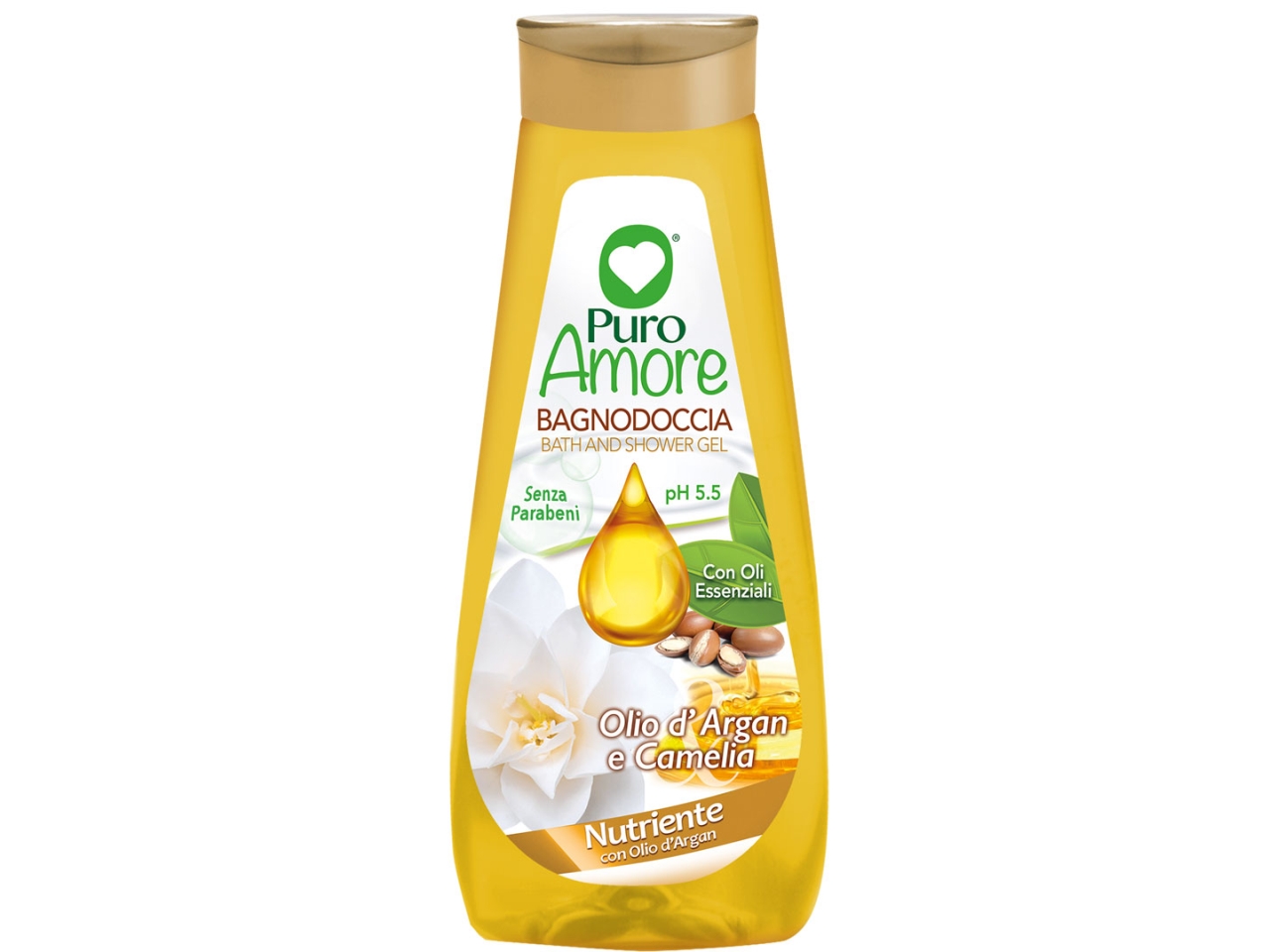 PURO AMORE BAGNODOCCIA 750ML ARG/CAM $