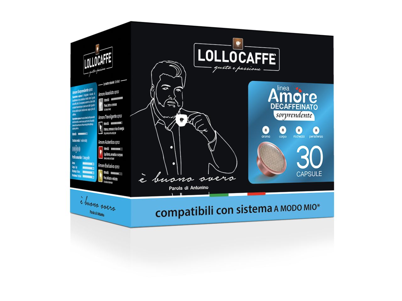 LOLLOCAFFE’ LINEA SORPRENDENTE DECAFFE LOLLOCAFFE’ LINEA SORPRENDENTE DECAFFE
