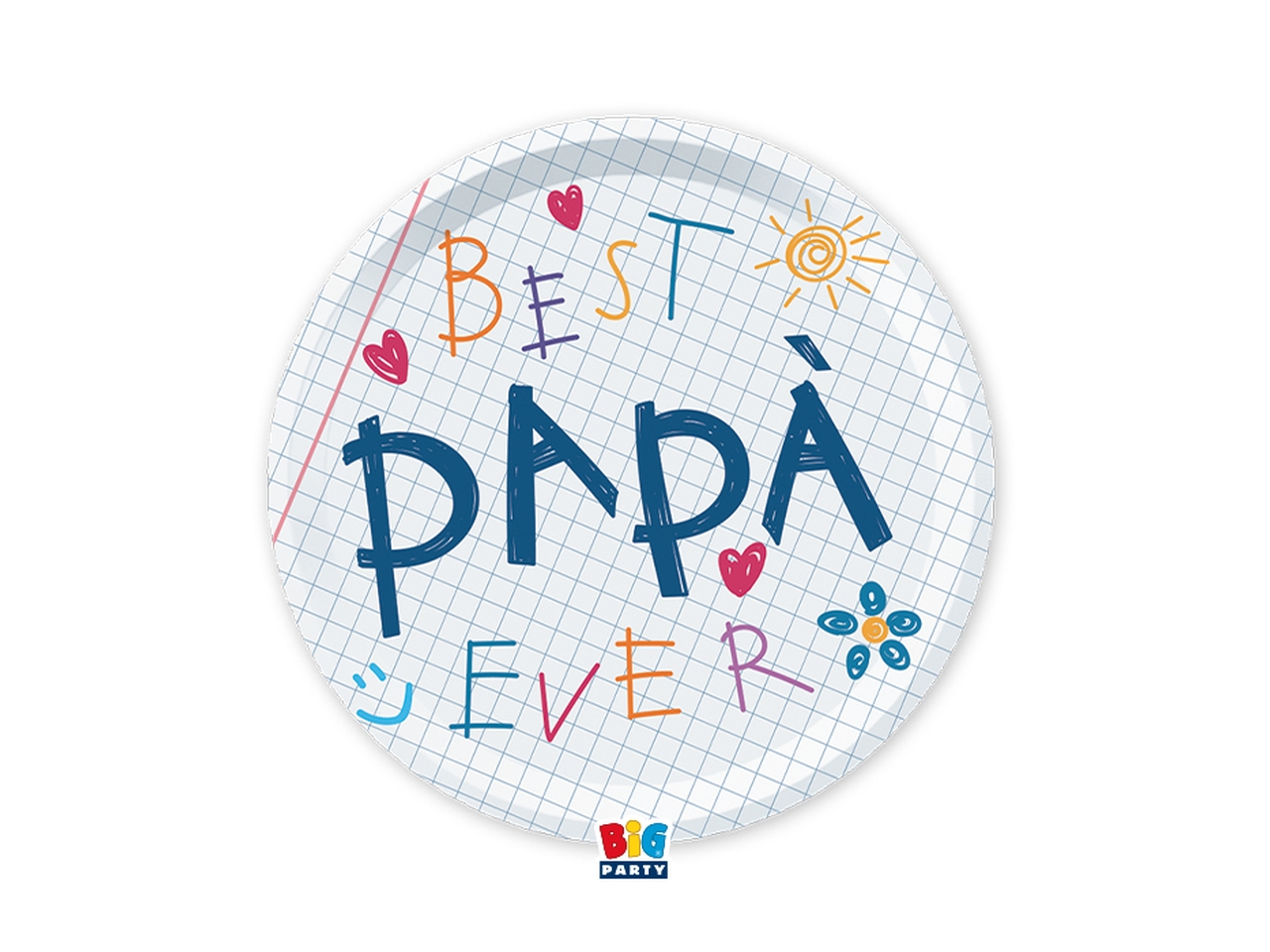 AUGURI PAP PIATTI 18 CM. 6PZ 76097 AUGURI PAP PIATTI 18 CM. 6PZ 76097