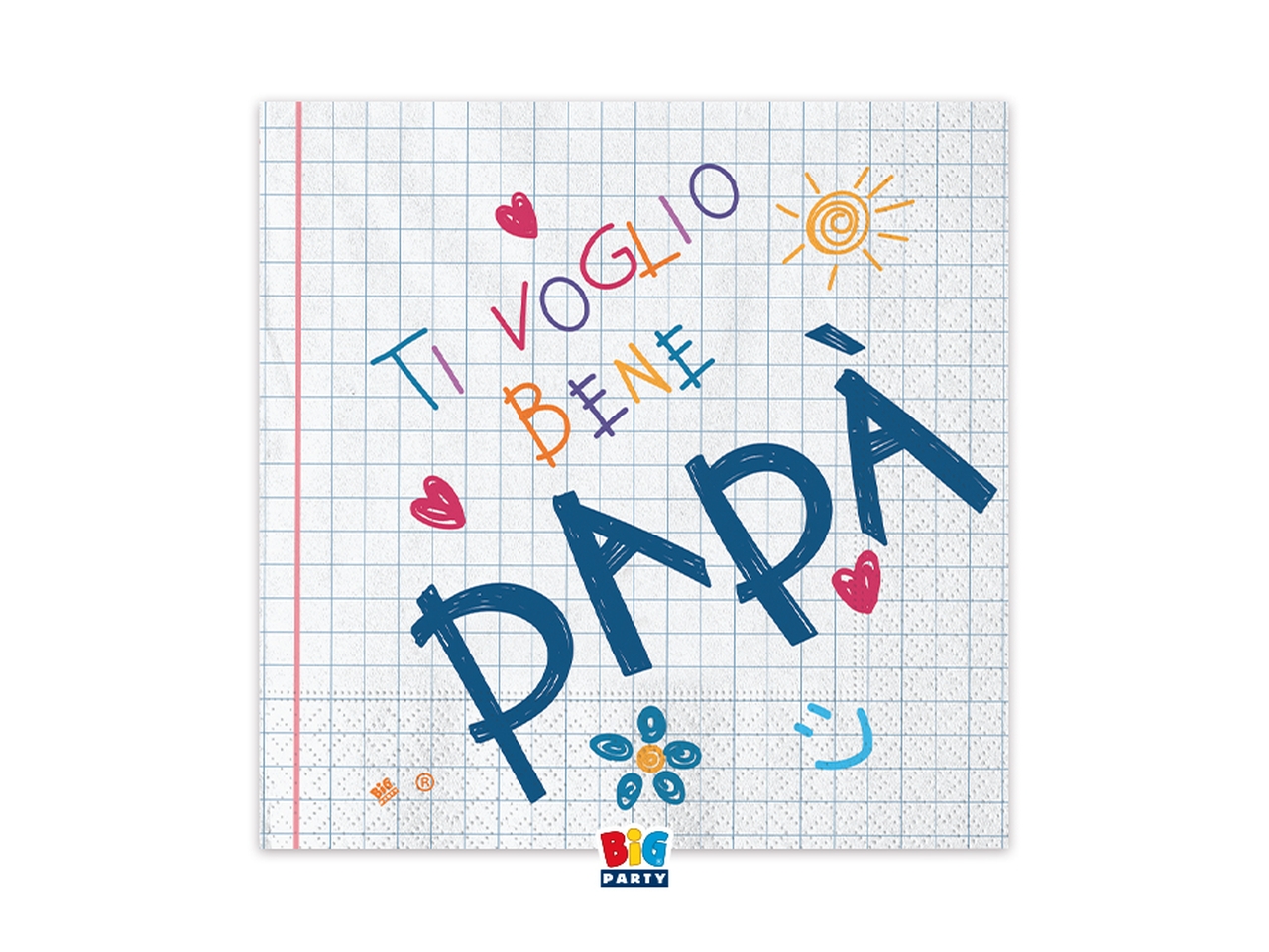 AUGURI PAP TOVAGLIOLI 33X33 16PZ 76099 AUGURI PAP TOVAGLIOLI 33X33 16PZ 76099