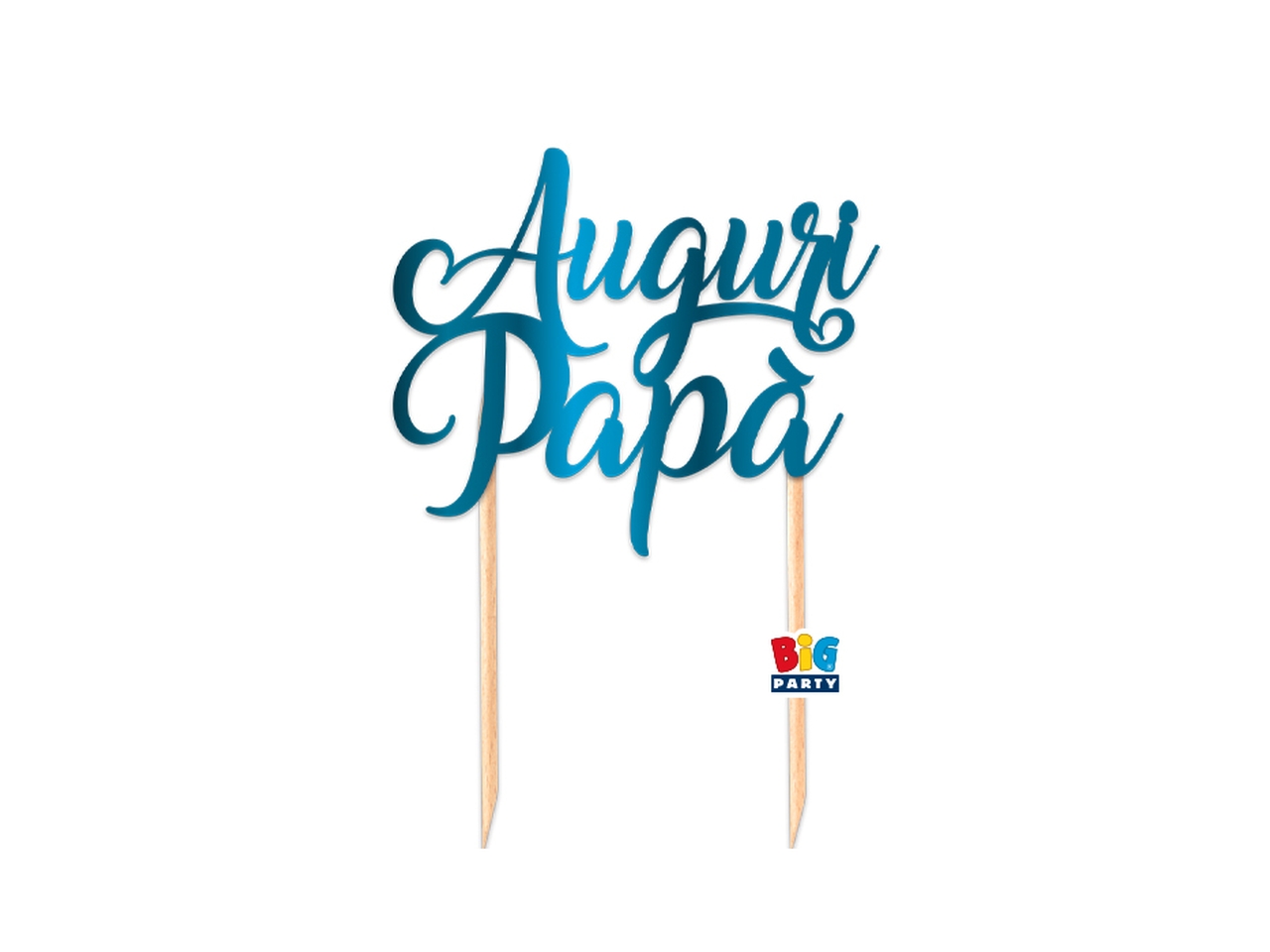 AUGURI PAP CAKE TOPPER 76105
