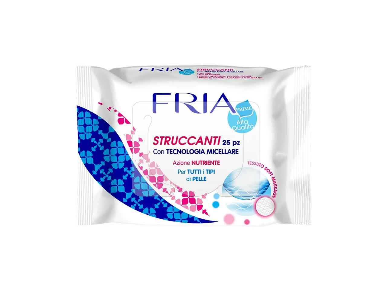 FRIA SALVIETTINE STRUCCANTI 25pz 090188$ FRIA SALVIETTINE STRUCCANTI 25pz 090188$