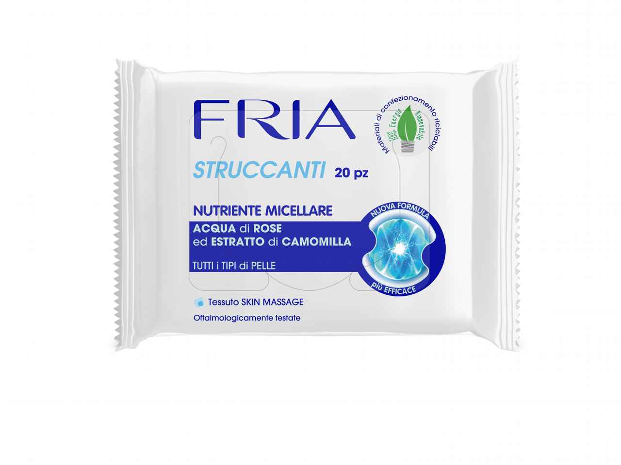 FRIA STRUCCANTE SALVIETTINE 20pz 040925C$ FRIA STRUCCANTE SALVIETTINE 20pz 040925C$
