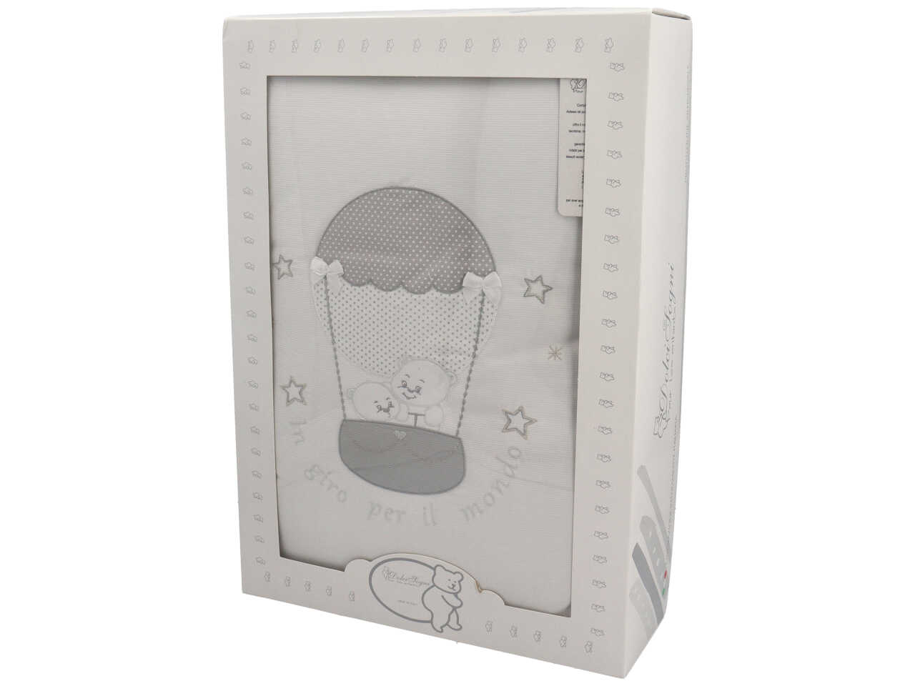 COPERTA CULLA RIC.GRIGIO CPC6031-003