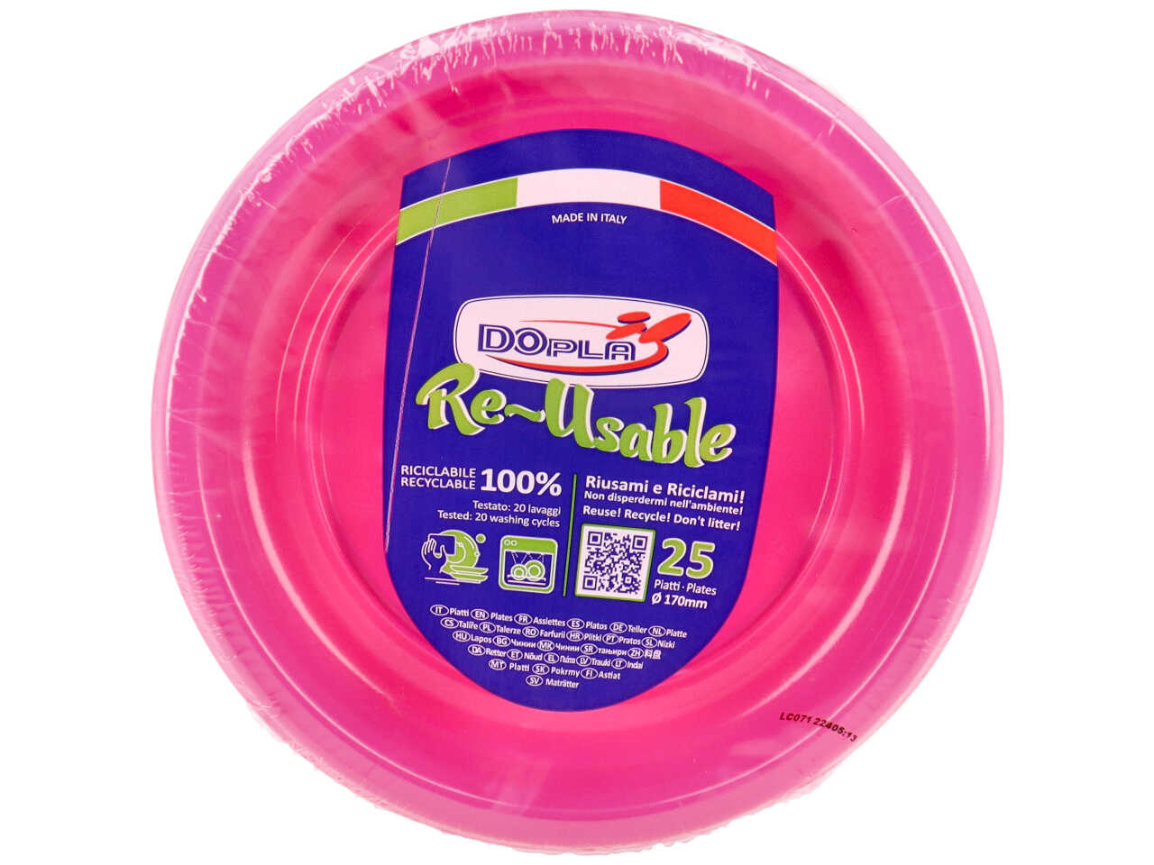 FUSCIA PIATTO FRUTTA D17cm 25pz 11751$ FUSCIA PIATTO FRUTTA D17cm 25pz 11751$