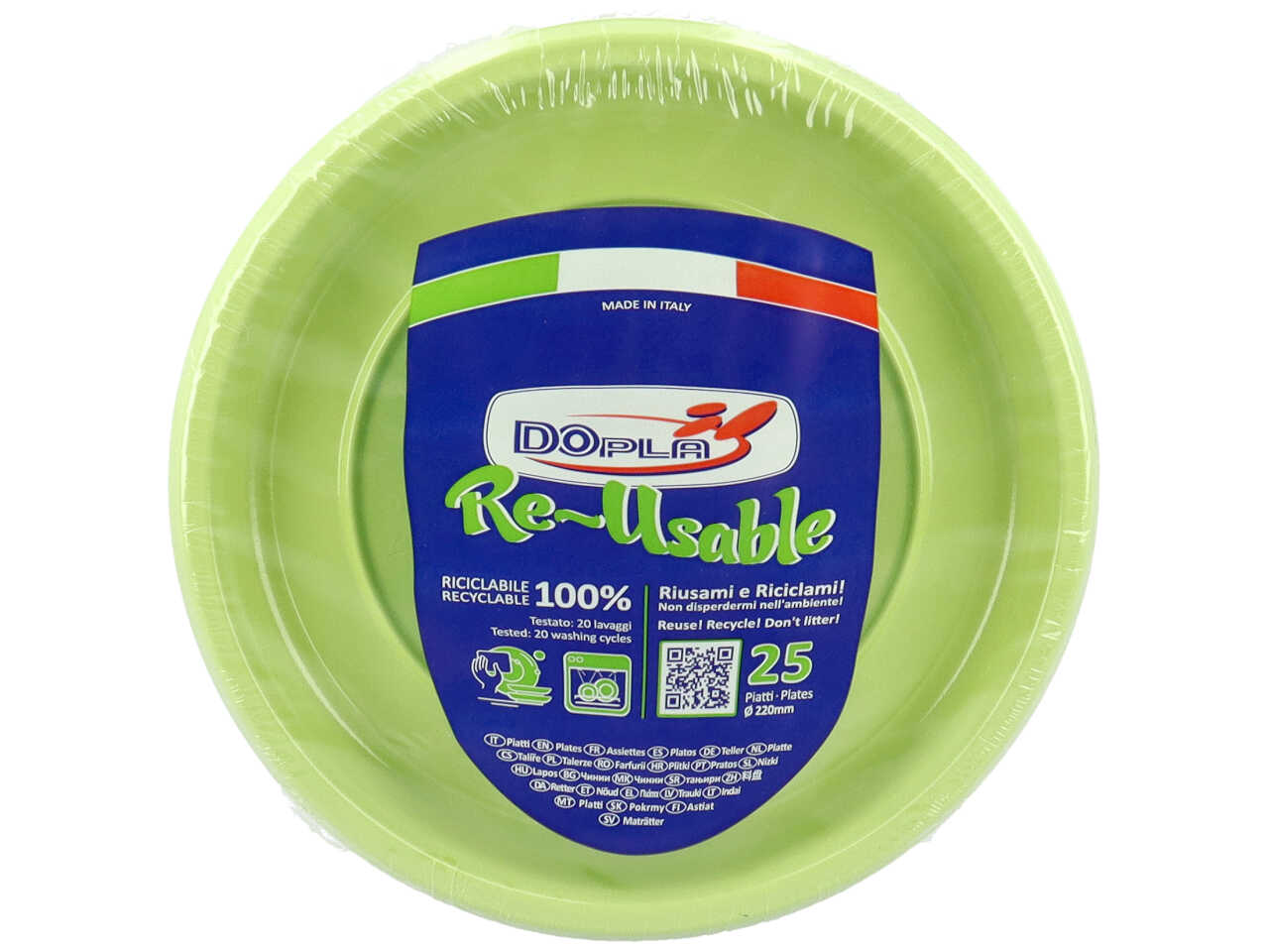 VERDE A. PIATTO PIANO D22cm 25pz 11767$ VERDE A. PIATTO PIANO D22cm 25pz 11767$