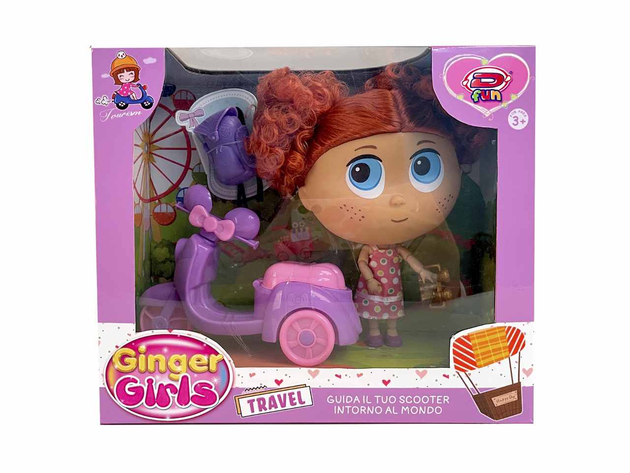 BAMBOLA GINGER GIRL TRAVEL DIP76517