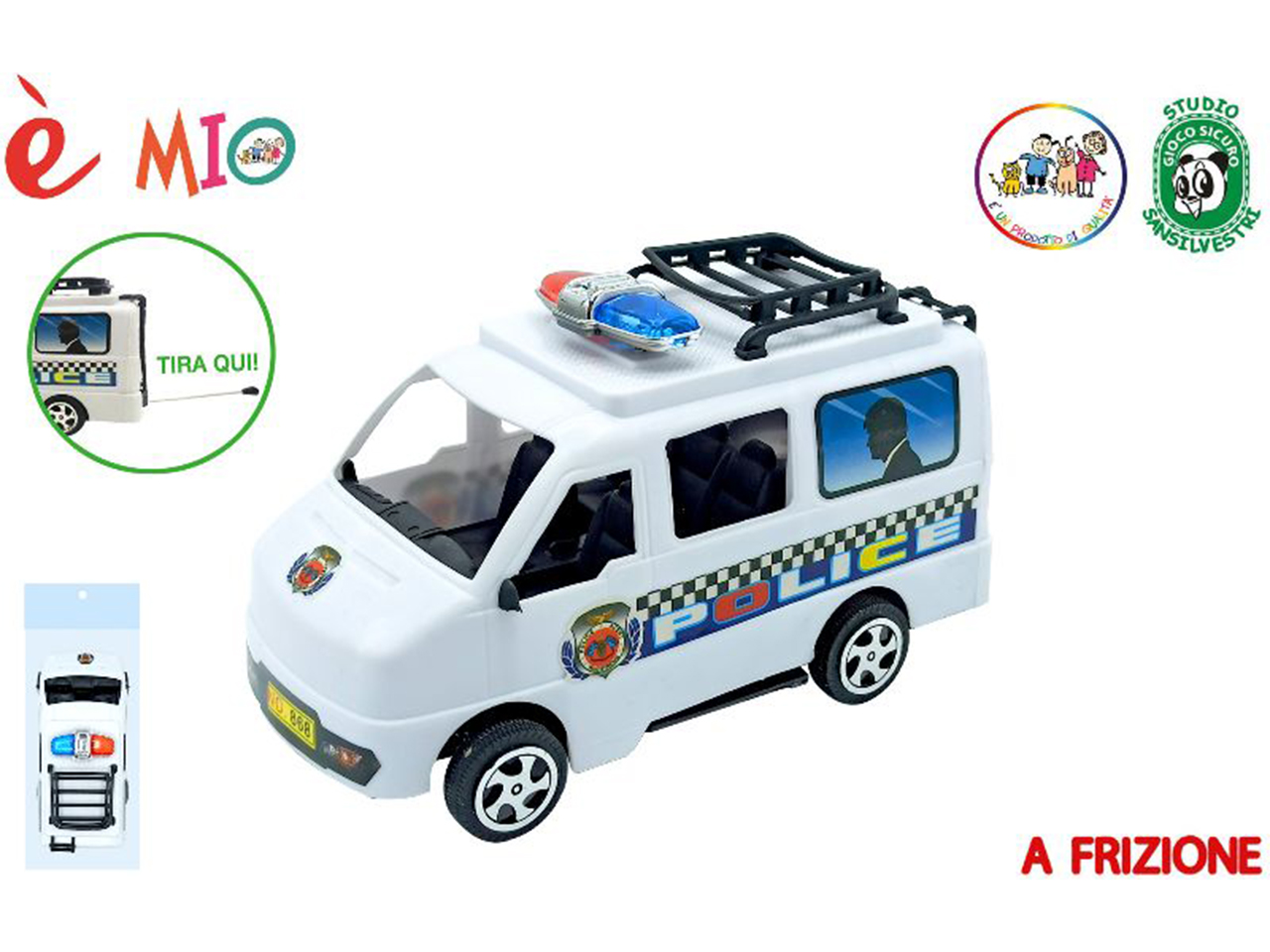 FURGONCINO POLIZIA 22cm