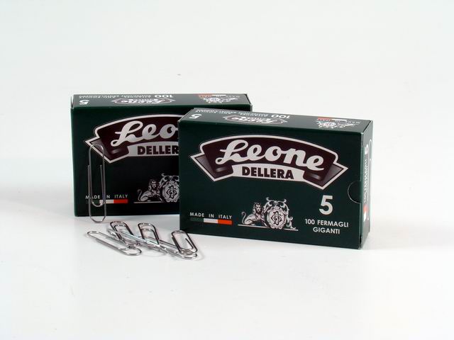 FERMAGLI LEONE ZINCATI N.5 100PZ. FERMAGLI LEONE ZINCATI N.5 100PZ.