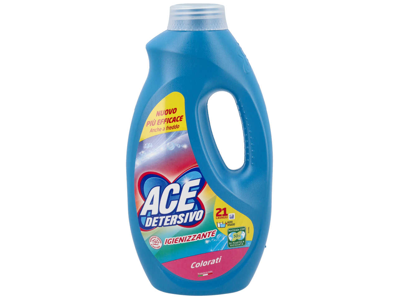 ACE LAVATRICE 21 LAVAGGI COLORATI 027746$