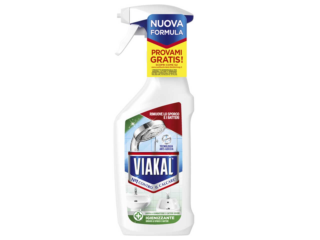 VIAKAL SPRAY IGIENIZZANTE 470ML 027750$