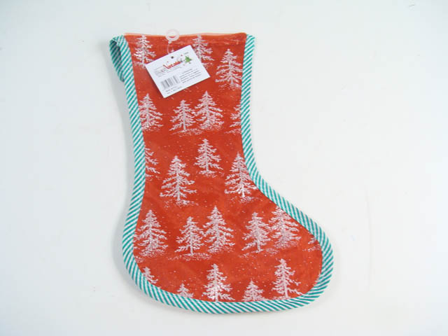 CALZA BEFANA VELO 30CM ASS. AC-13632
