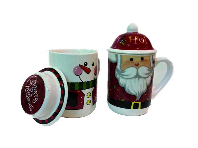 TAZZA CERAMICA 9X13,5CM 2ASS AC-11180