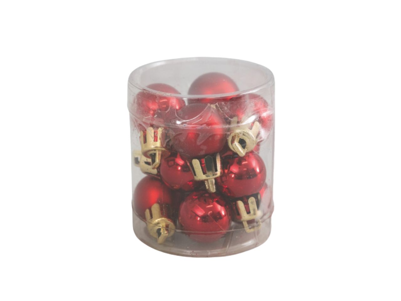 PALLA 2CM 12PZ ROSSA SATINATA/METAL. PL-66703