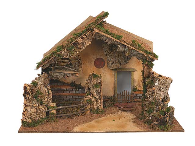 CAPANNA 75x39x54 C/STACCIONATA PR-24449
