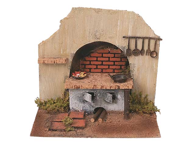 ACC.CUCINA 15,5x22x21cm C/LUCE/FUOCO PR-24497