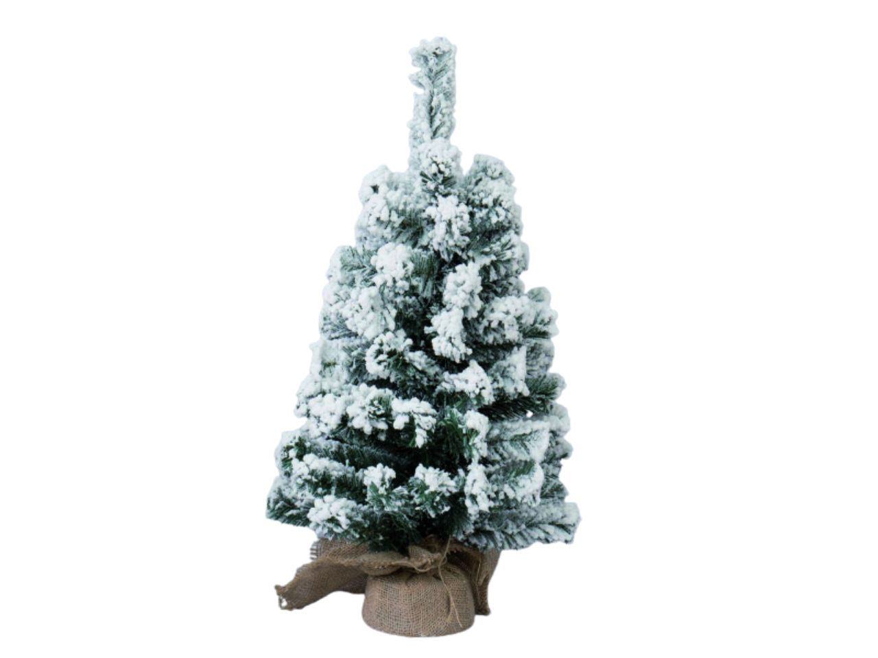 ALBERO INNEVATO 60CM 70RAMI C/BASE JUTA CEN-86622 ALBERO INNEVATO 60CM 70RAMI C/BASE JUTA CEN-86622